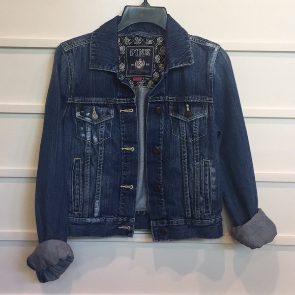 victoria secret jean jacket